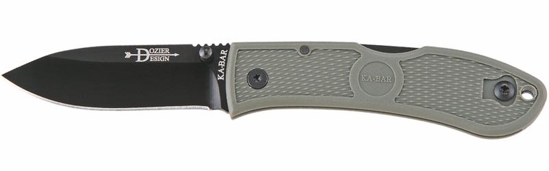 KA-BAR/Dozier Folding Hunter (foliage green)