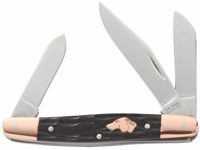 Dog's Head Coppersmith 3-Blade Stockman