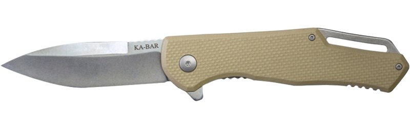 KA-BAR Jarosz Spear Point flipper