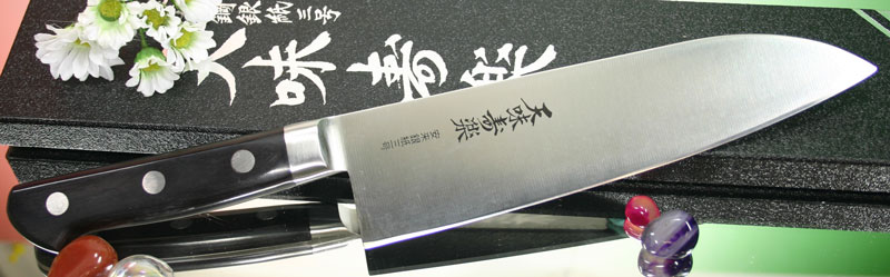 Tenmi-Jyuraku Santoku 190mm