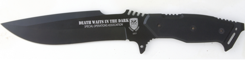 Death Waits in the Dark Fighting knife